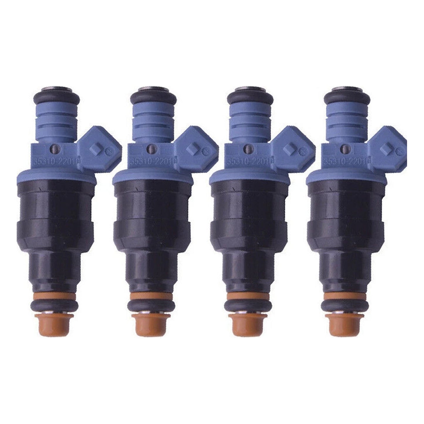 Iniettore carburante 4 pezzi G4EK Hyundai Excel X3 1.5L 4 cilindri 1994-1999 35310-22010