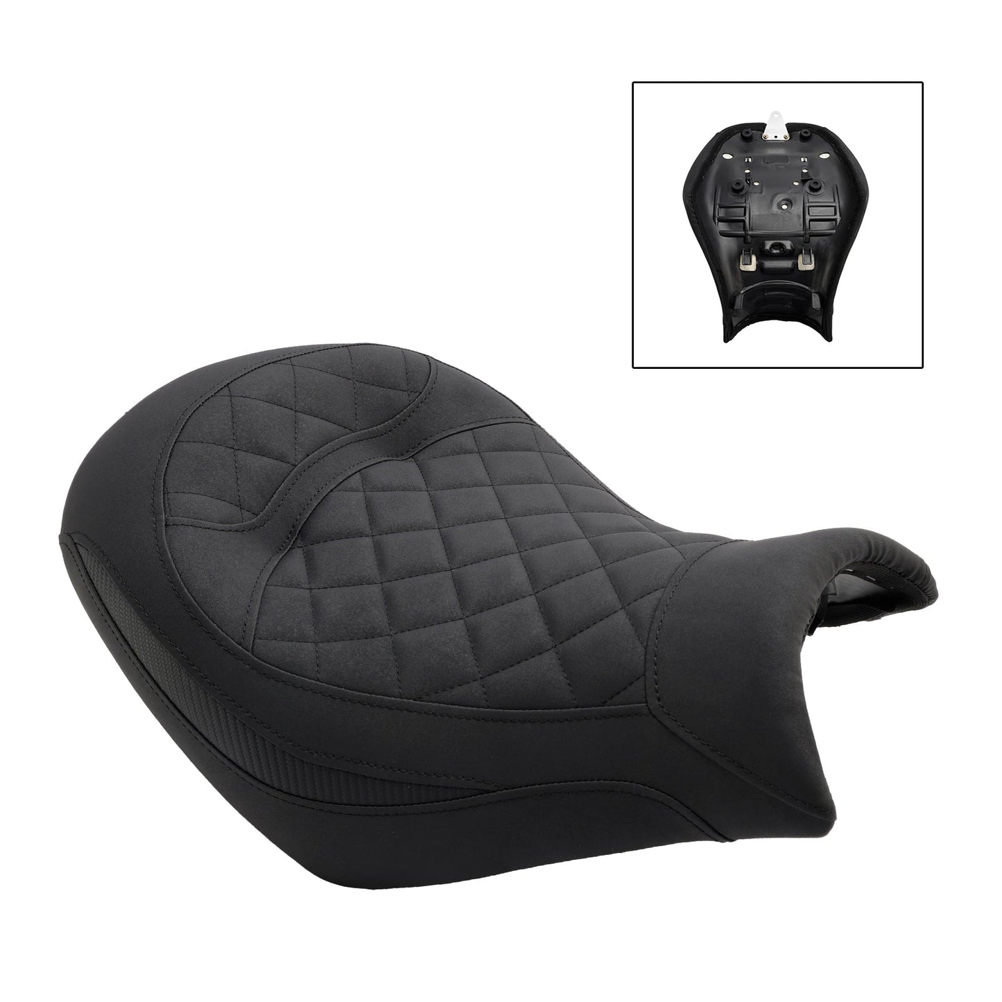 Front Raider Seat Driver Cushion PU Fit per Kawasaki Vulcan S en VN 650 2015-2023