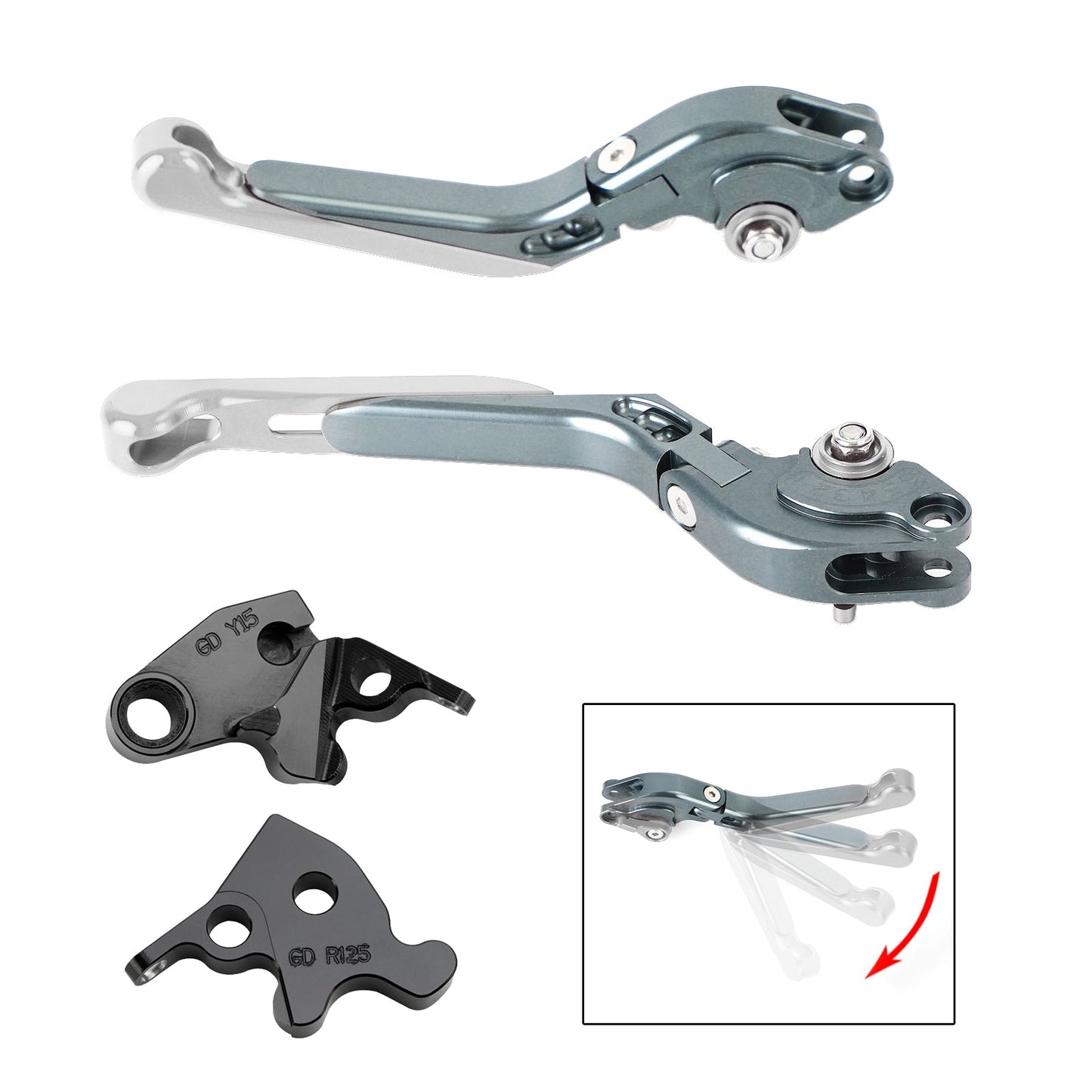 Leva freno frizione regolabile YAMAHA XSR 155 MT15 2019-2022