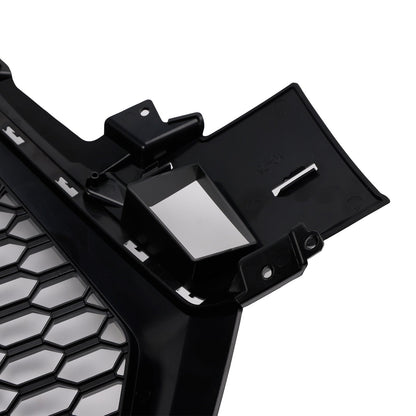 Griglia di ventilazione del radiatore per paraurti anteriore Audi Q7 SQ7 2016-2019, colore nero lucido, 4M0853651F