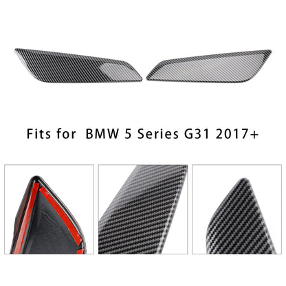 Profili per prese d'aria laterali in fibra di carbonio per BMW Serie 5 G30 G31 2017+