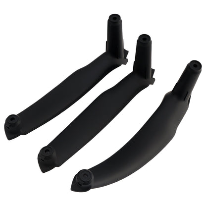 3pcs Black Maniglia interna della portiera per BMW E70 X5 E71 X6 2007-2014