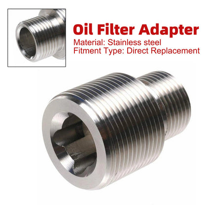 Adattatore per filtro olio JXSS0116-SS da 13/16""-16 a 1 1/8""-16 1R-1807