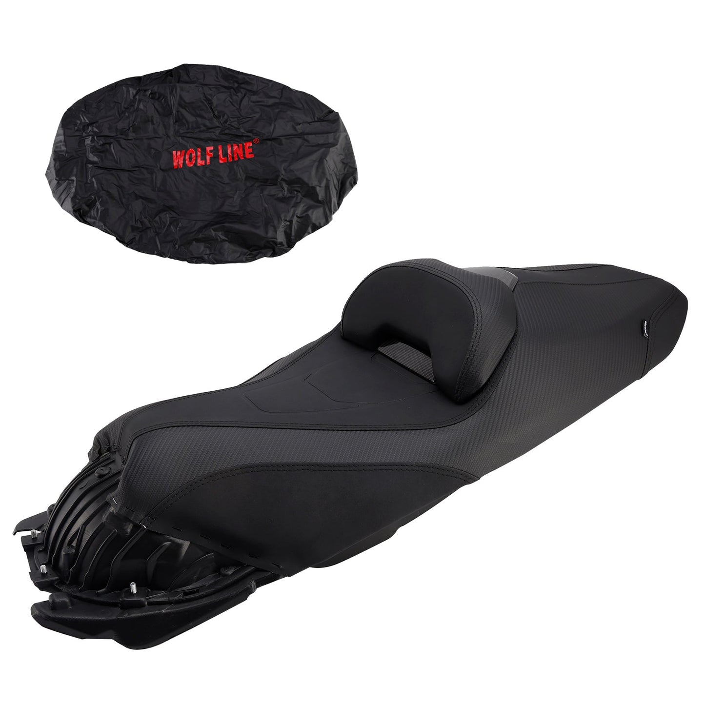 Sella passeggero pilota Honda Adv350 2022-2025 Adv 350 Schienale completo arancione