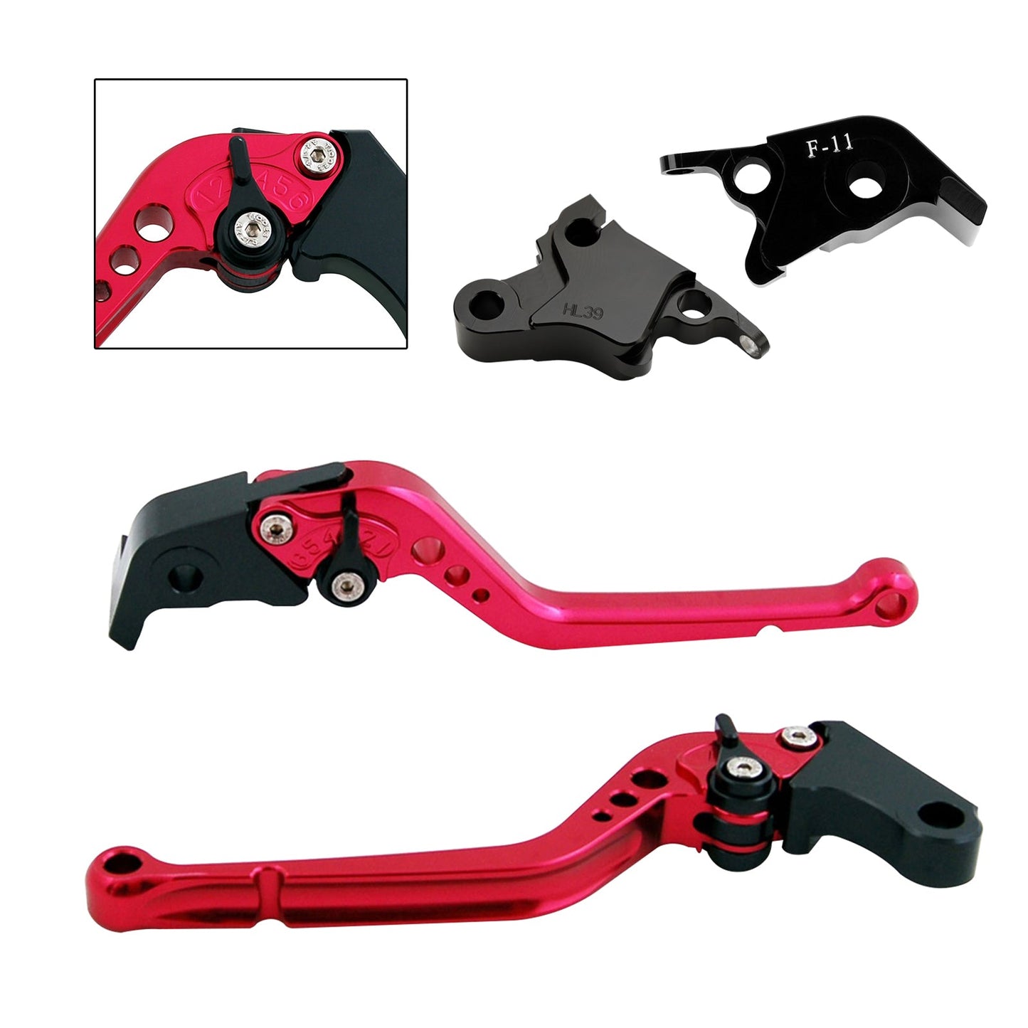 Leva frizione freno lunga adatta per CFMOTO 700CL-X Sport 2021-2024