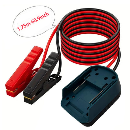 Kit di alimentazione di emergenza per auto con accenditore per batteria per auto, kit di alimentazione di emergenza con cavo 12AWG
