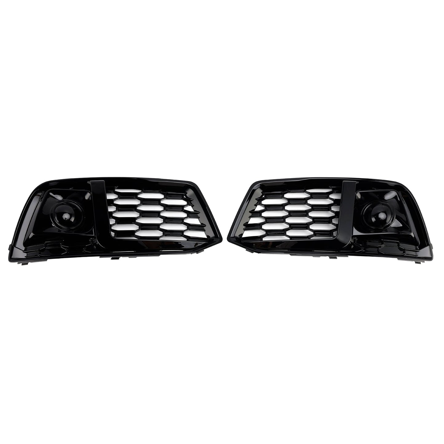 2018-2022 Adatto ad Audi Q5 2PCS Copertura paraurti anteriore Griglia Griglia Inserto cornice con ACC
