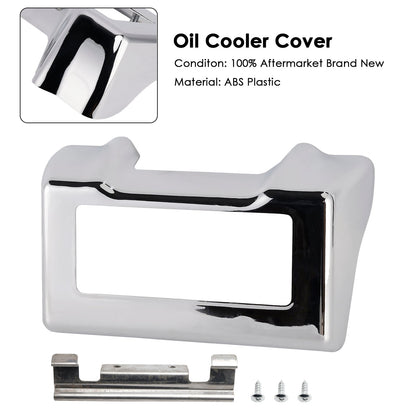 Copertura del radiatore dell'olio adatta per Touring Road King Street Glide 2011-2016