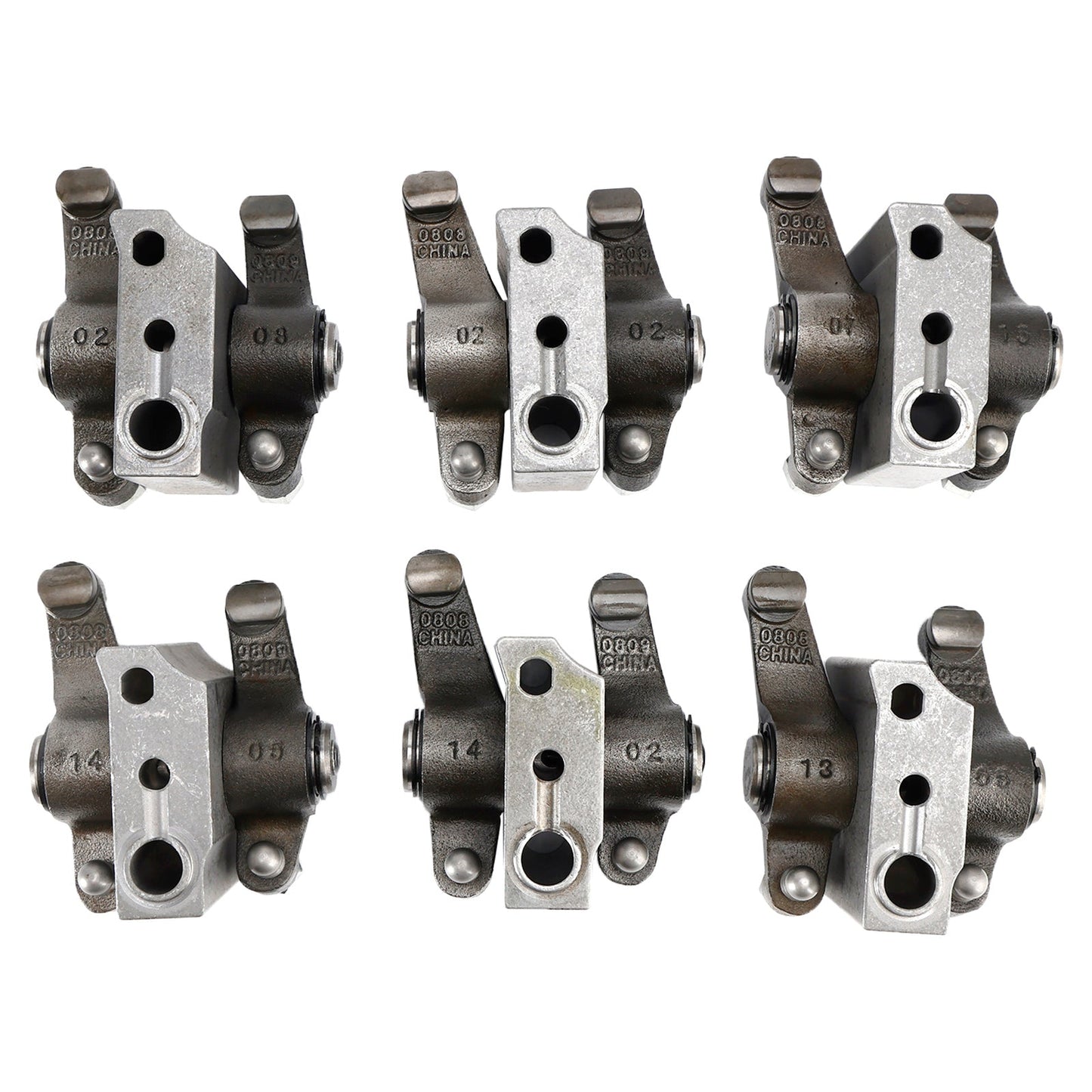 6 * Supporto per armi da rocker di scarico di aspirazione Set per Cummins Dodge 5.9L 12V 3934920