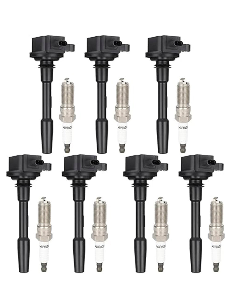 7xBobine di accensione Candele UF835 per Ford F150 Truck V8 5.0L 2018-2021
