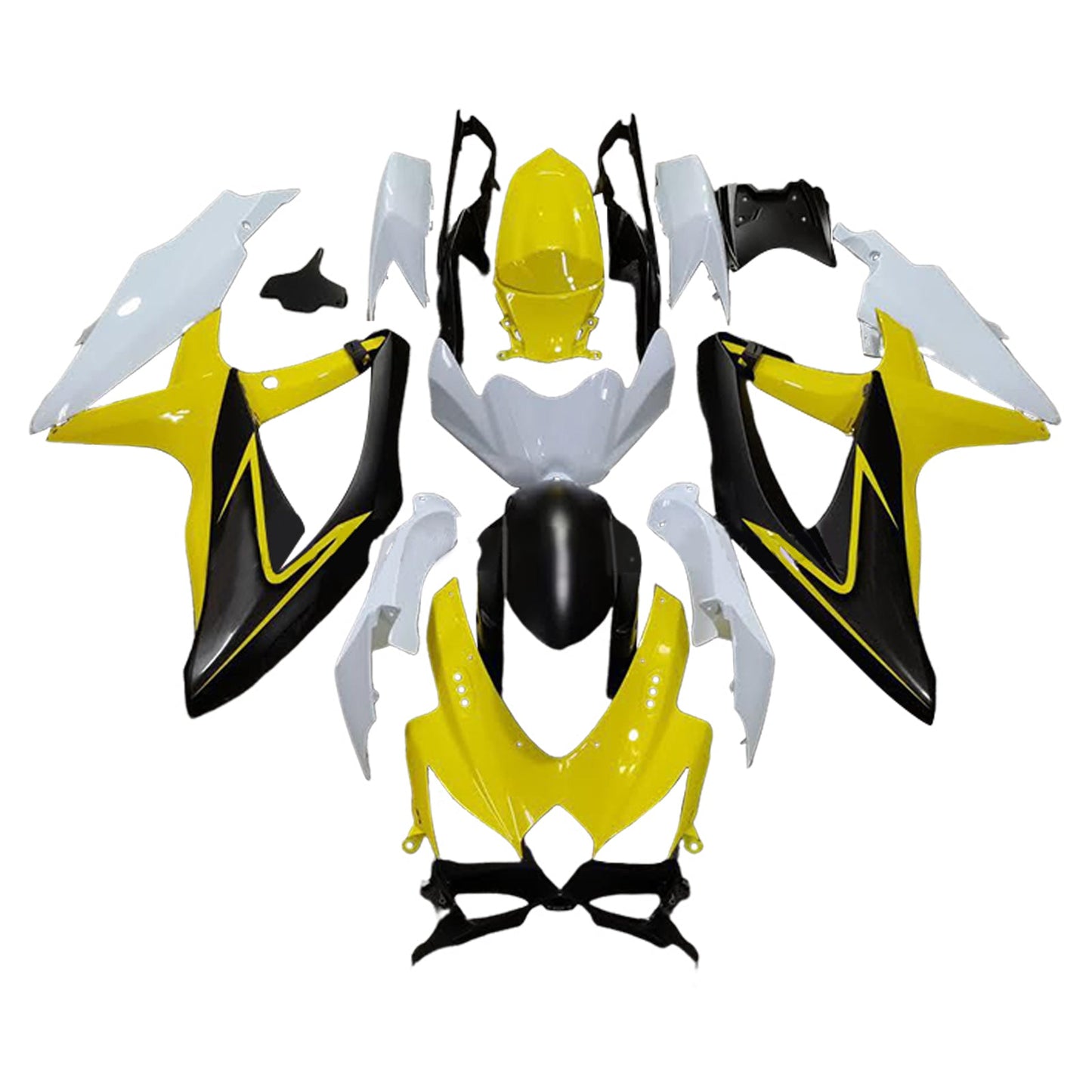 Kit carenatura iniezione plastica ABS per Suzuki GSXR 600/750 2008-2010 K8