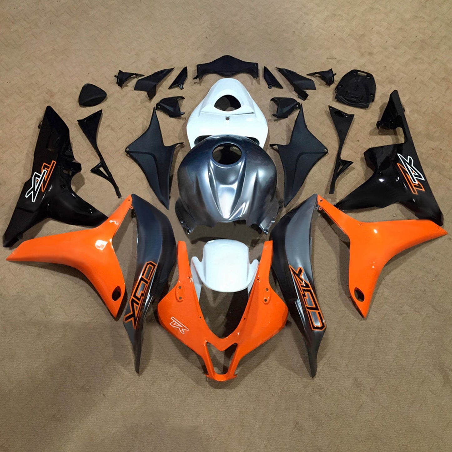 Kit di carene in plastica ABS stampate a iniezione per Honda CBR600RR 2007-2008 F5