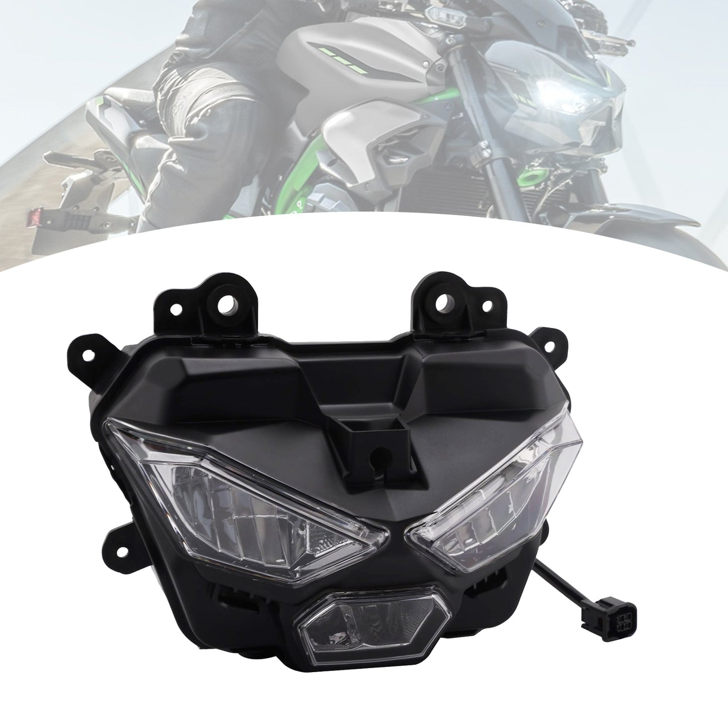 Griglia faro anteriore Kawasaki Ninja Z900 2025, protezione faro a LED