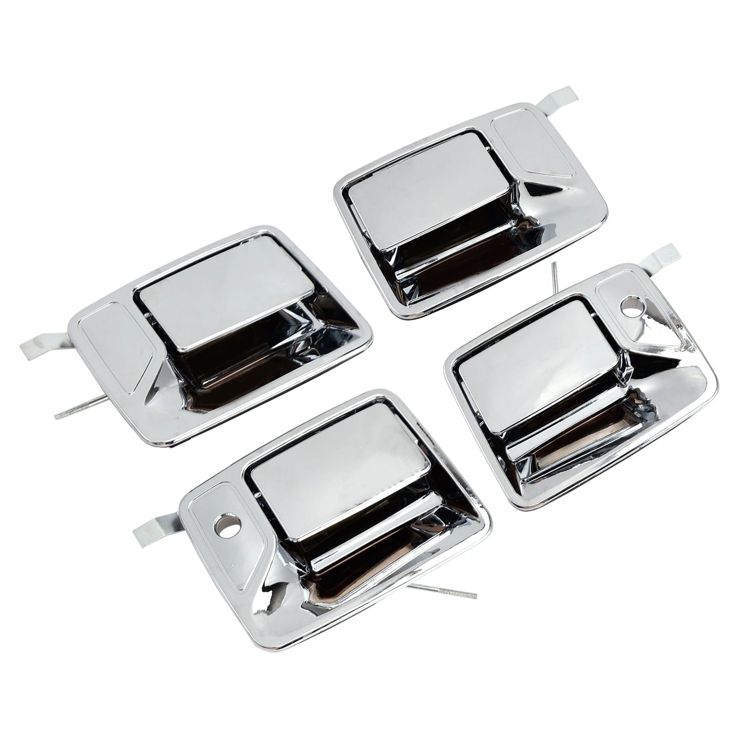 Set di 4 maniglie esterne cromate per Ford F-250 F-350 Super Duty 99-16