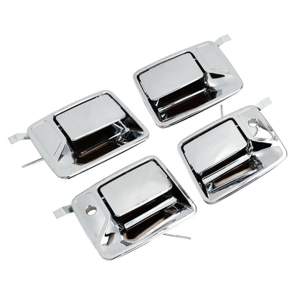 Set di 4 maniglie esterne cromate per Ford F-250 F-350 Super Duty 99-16