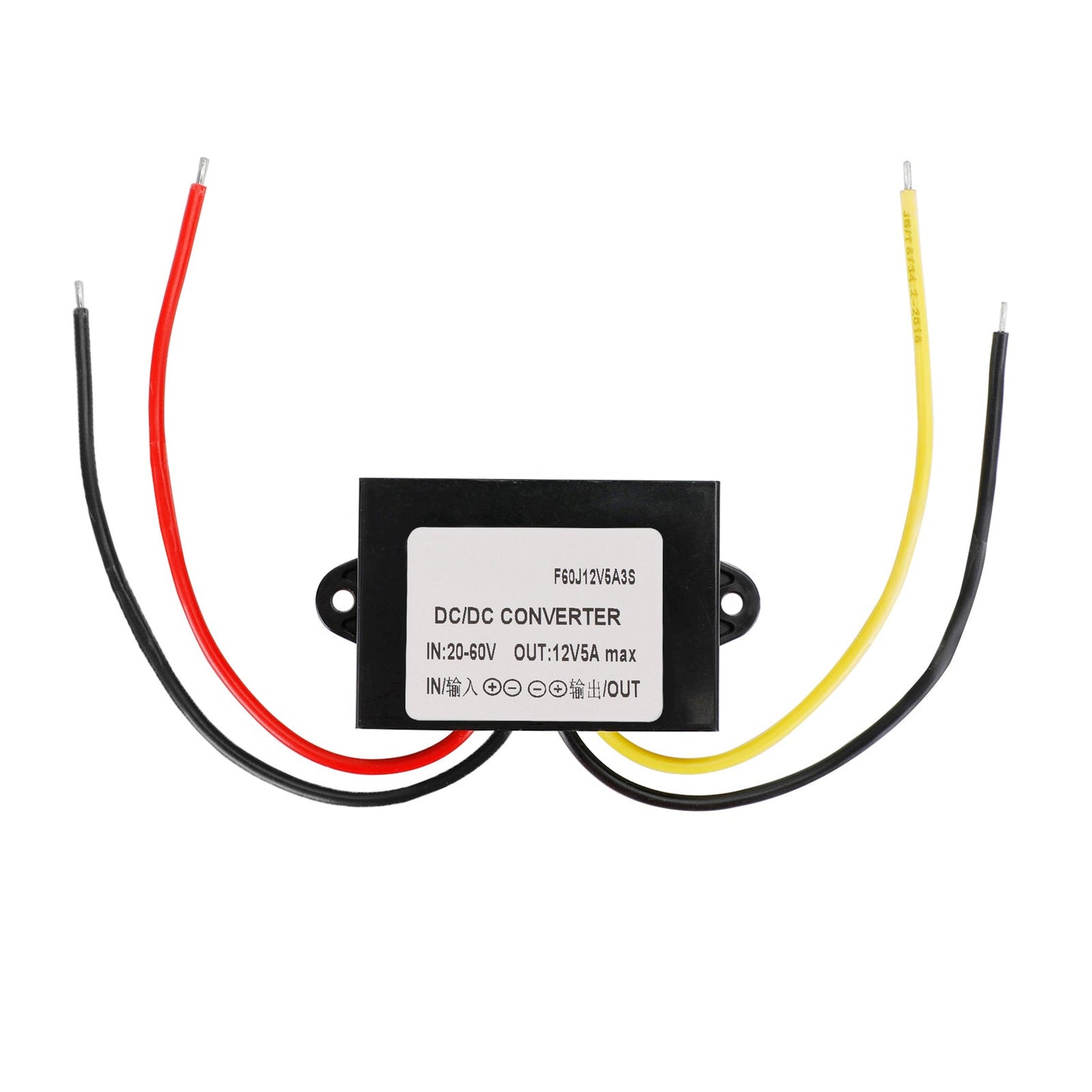 Convertitore DC-DC impermeabile da 20-60 V a modulo di alimentazione da 12 V a 5 A