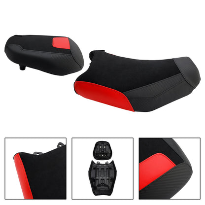 Kit cuscini passeggero Raider anteriori e posteriori per Suzuki V-Strom 250Sx 2024-2025, colore rosso