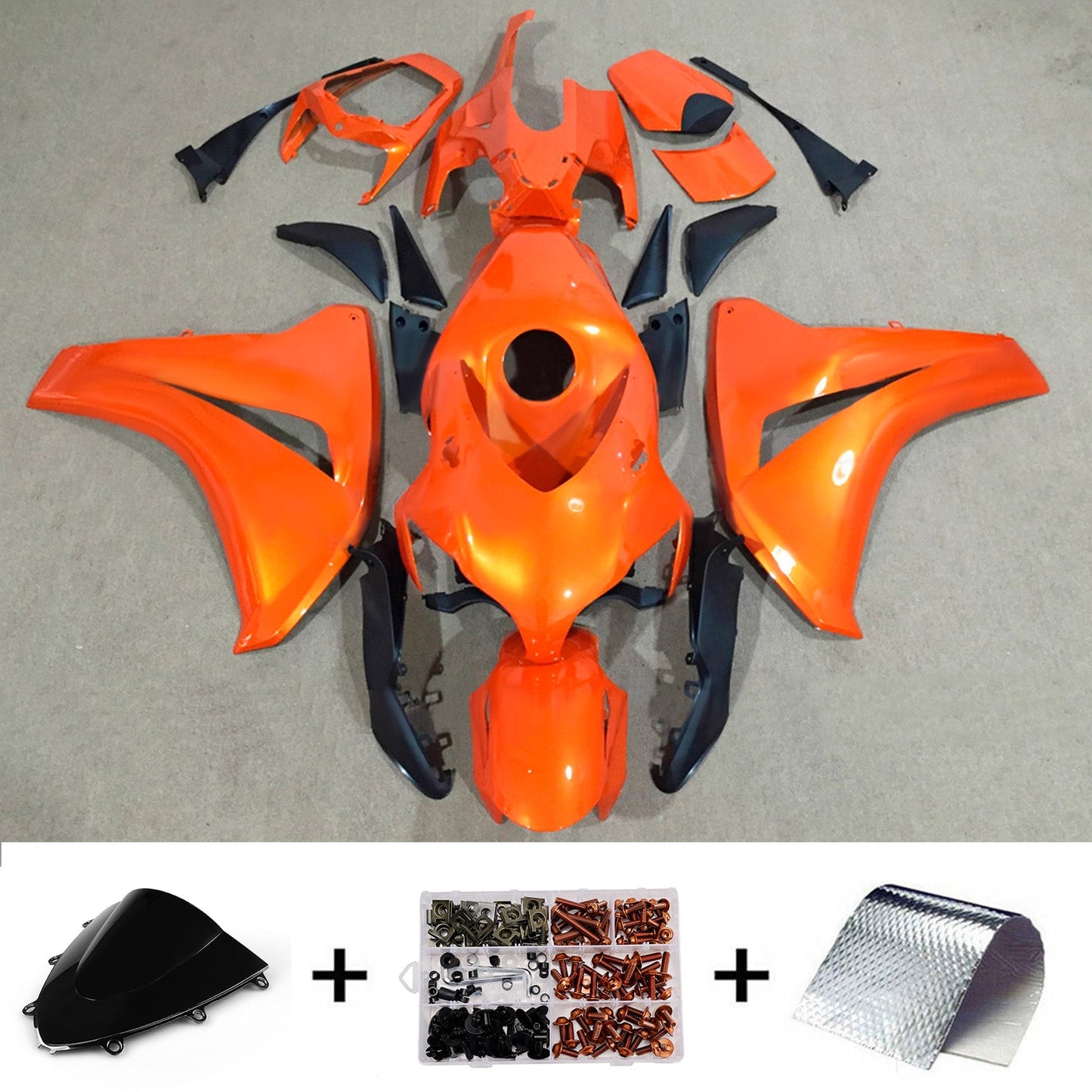 Kit di carene in plastica ABS stampate a iniezione per Honda CBR1000RR 2008-2011