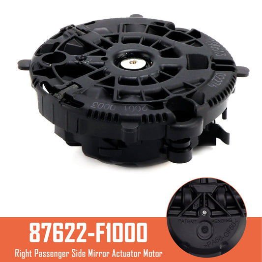 87622-F1000 Attuatore per specchietto retrovisore lato passeggero destro per Hyundai Elantra