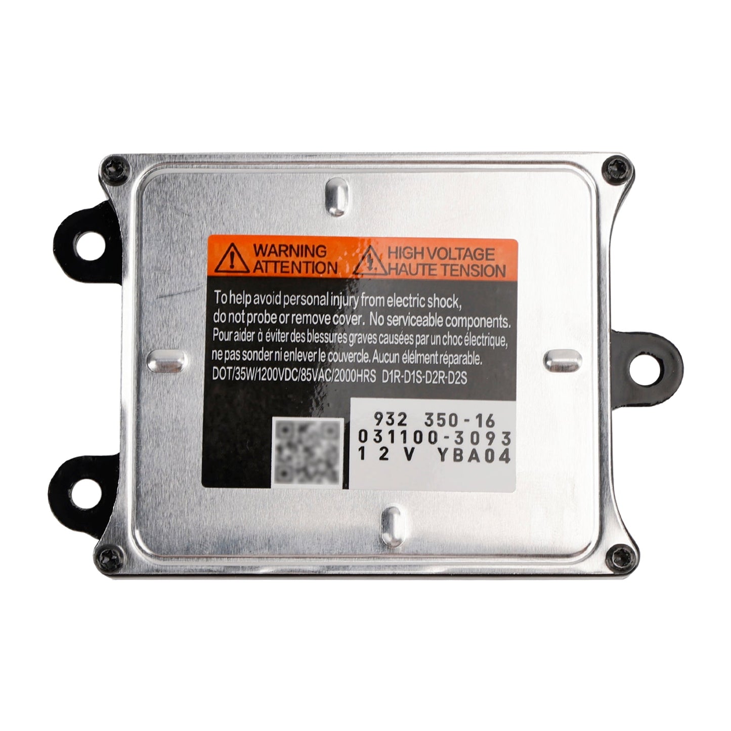 Centralina elettrica per fari allo xeno HID Cadillac SRX 2010-2016 D1S 25906888