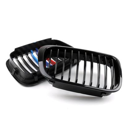 Griglia anteriore a doppio rene M-Color per BMW E46 Serie 3 1998-2001, 4 porte
