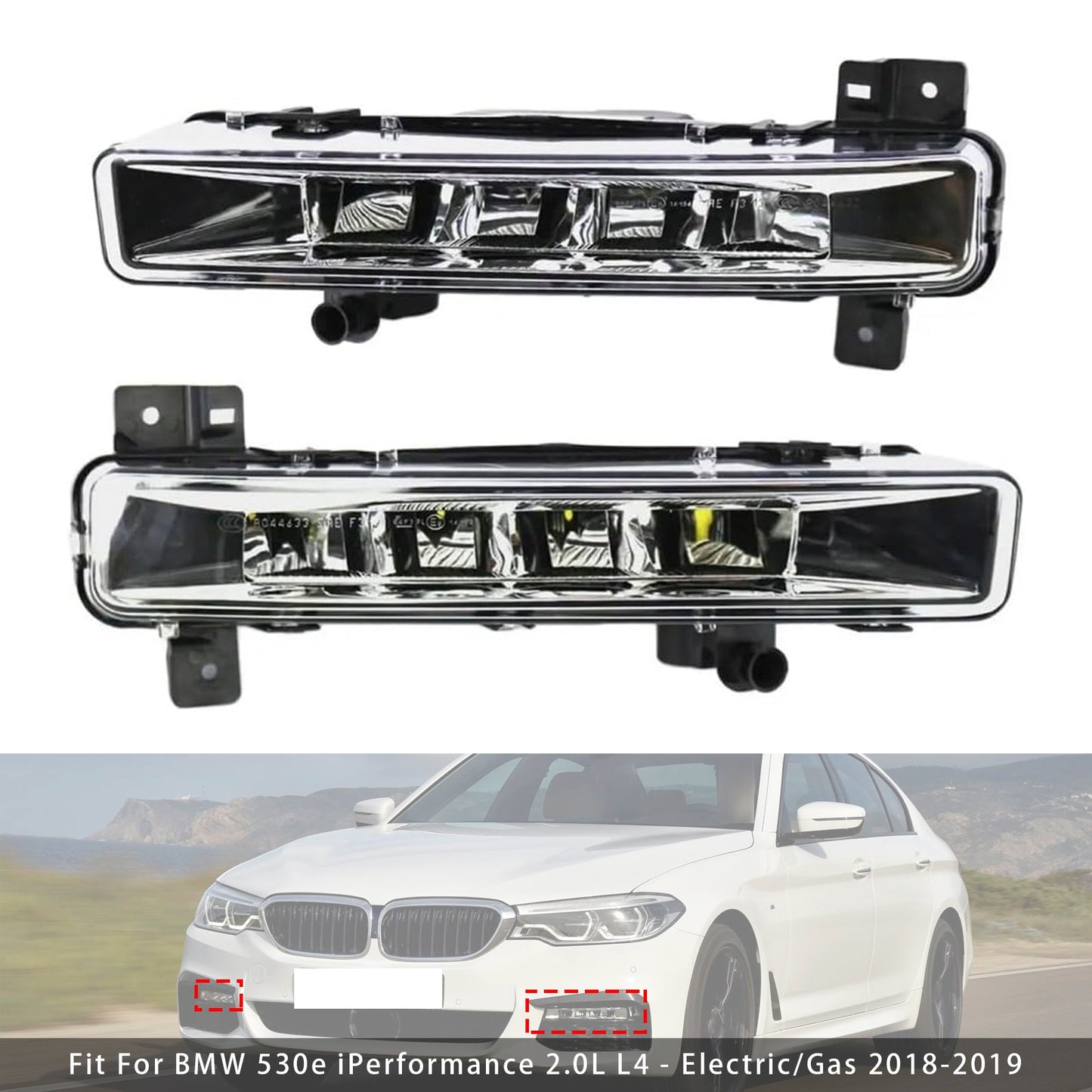 Coppia di fendinebbia anteriori a LED per BMW G30 G38 17-19 63177349131
