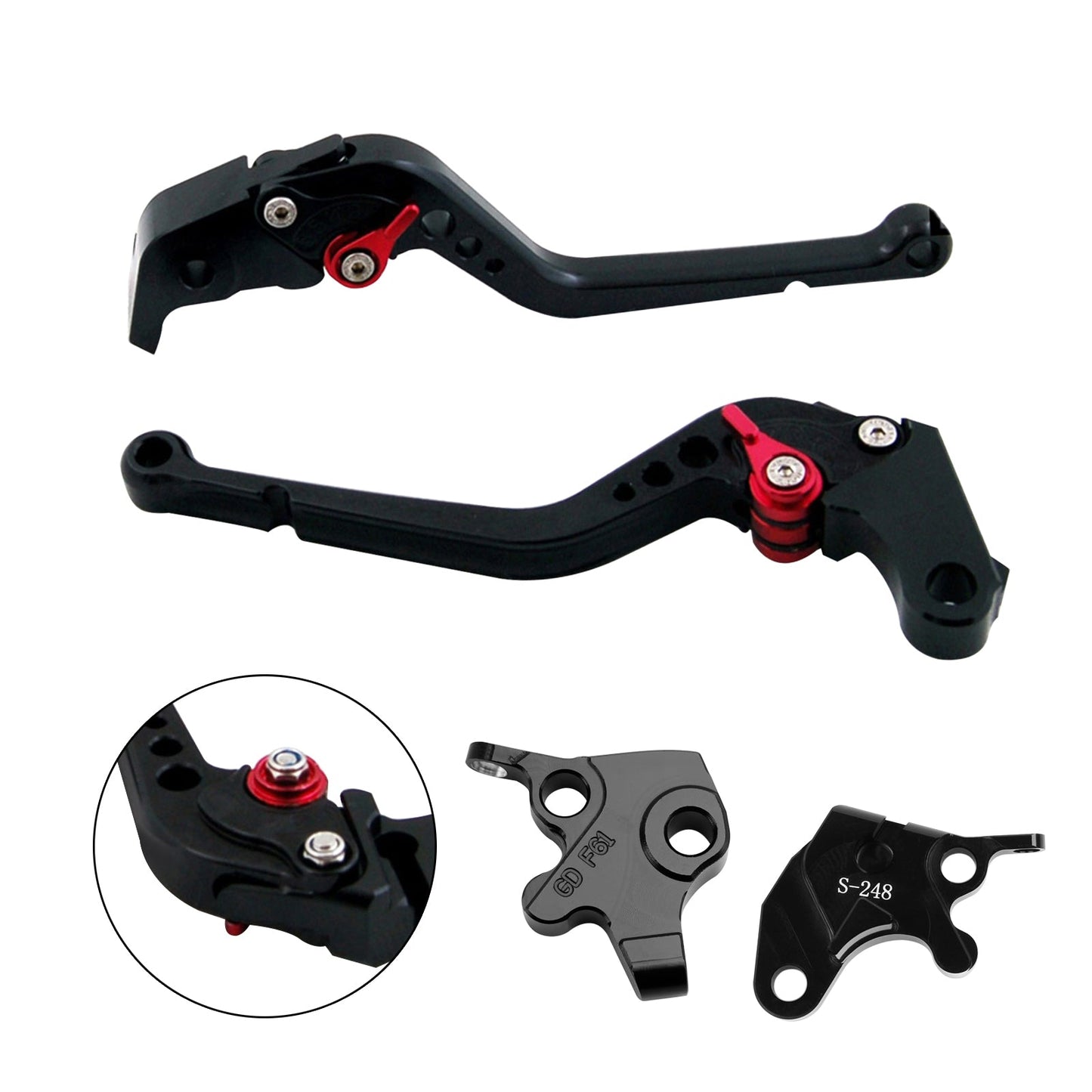 Leva frizione freno lunga YAMAHA YZF R125 2008-2011