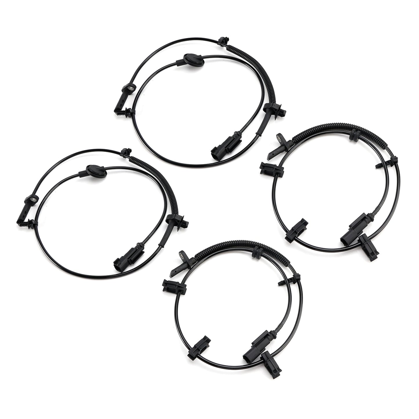 4 sensori di velocità ruota ABS anteriori e posteriori per Chevy Traverse 3.6L 2009-2017