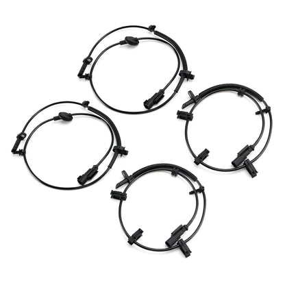 4 sensori di velocità ruota ABS anteriori e posteriori per Chevy Traverse 3.6L 2009-2017