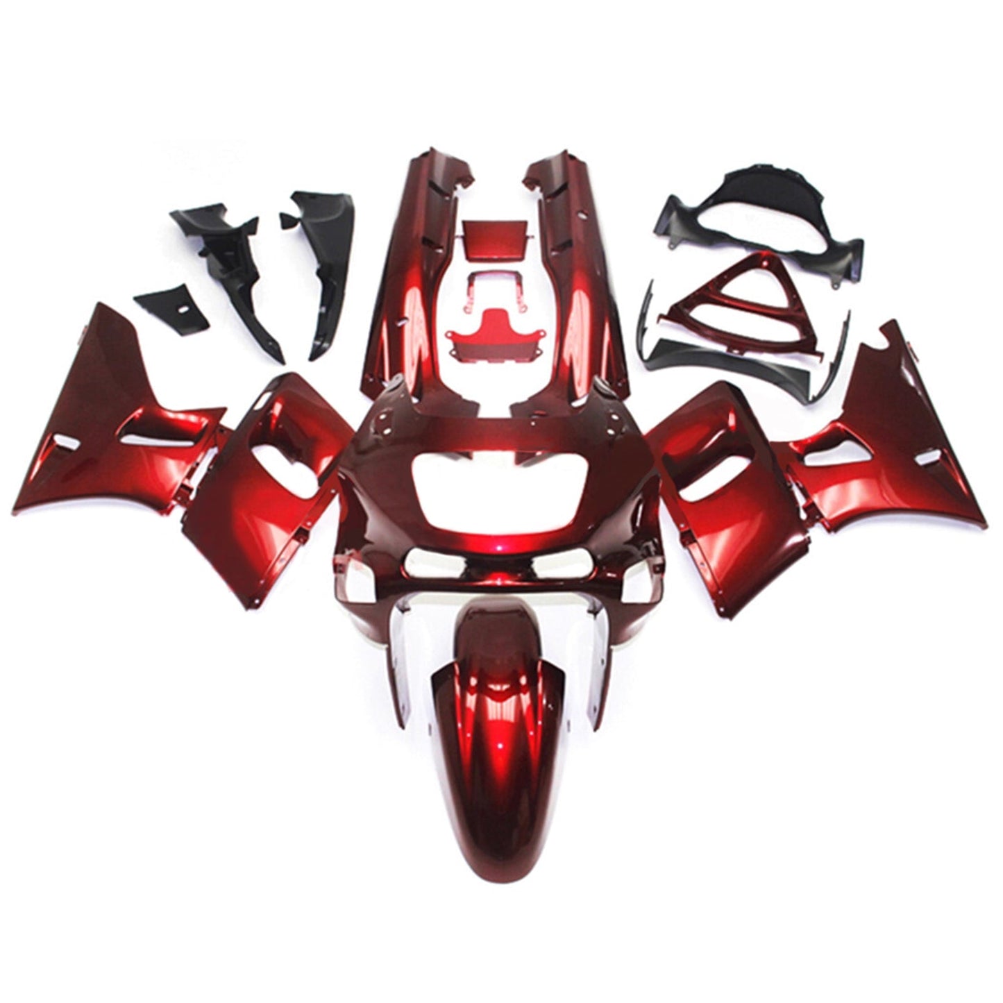 Kit carenatura iniezione in plastica ABS adatto per Kawasaki ZZR400 1993-2007 ZZR600 1998-2003