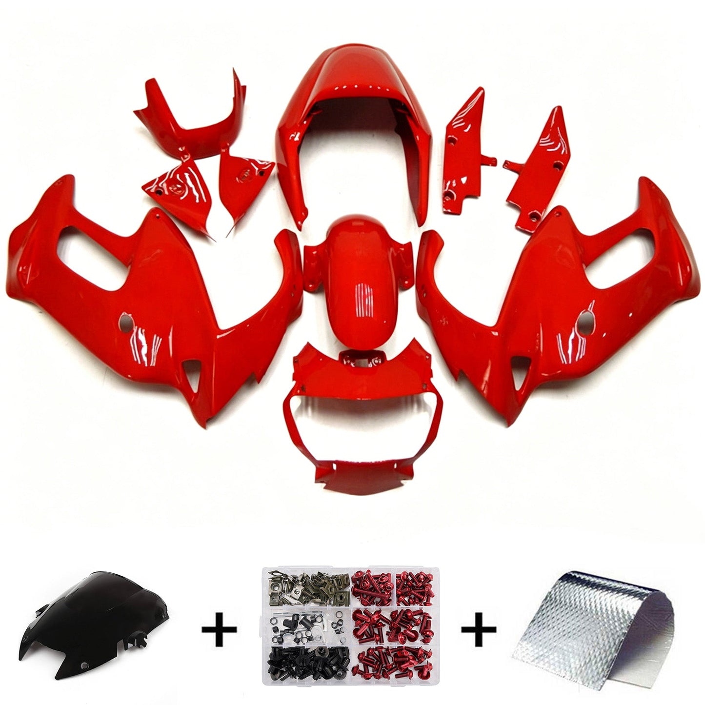 Kit di carene in plastica ABS stampate a iniezione per Honda VTR1000F 1997-2005