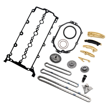 03/2017 - Kit catena di distribuzione per Jaguar XF II (X260) 204DTA 1999 Berlina G4D36K297BA