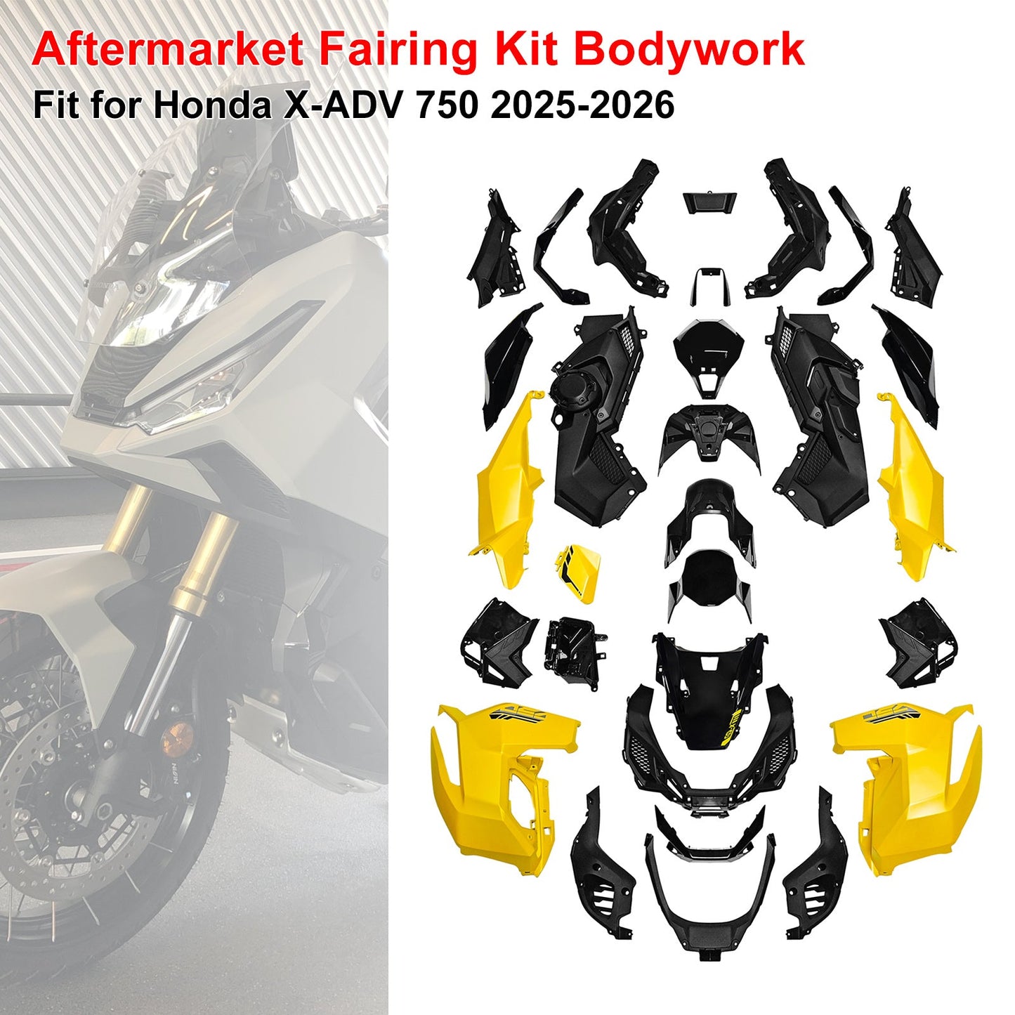 Kit di carene stampate a iniezione per Honda X-ADV 750 2025-2026