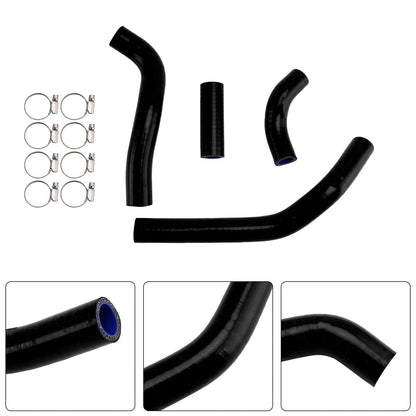 Kit di tubi flessibili in silicone per il liquido di raffreddamento del radiatore, compatibile con Honda CRF450R RX RWE 21-25