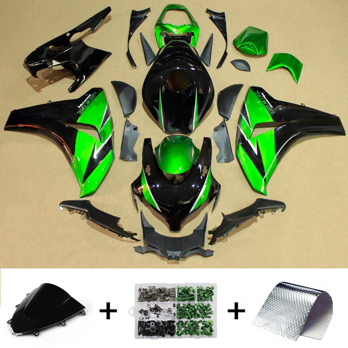 Kit di carene in plastica ABS stampate a iniezione per Honda CBR1000RR 2008-2011