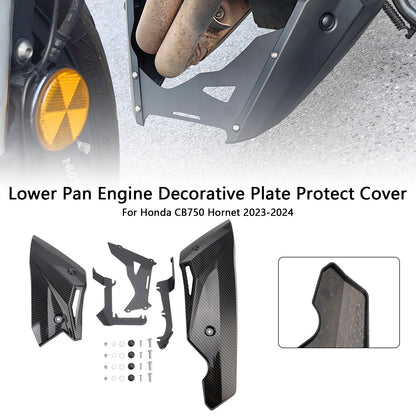 Copertura protettiva decorativa per piastra motore inferiore Honda CB750 Hornet 2023-2024