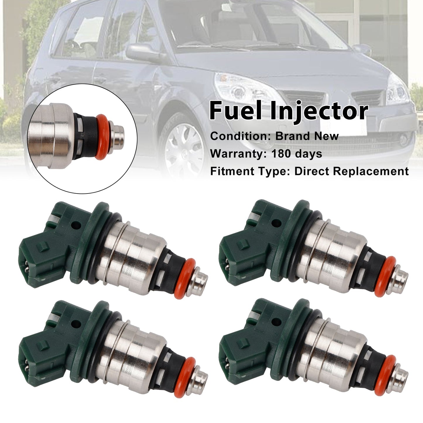 Renault Laguna Espace Megane Scenic 2.0L 4 pezzi Iniettore carburante 7700867867