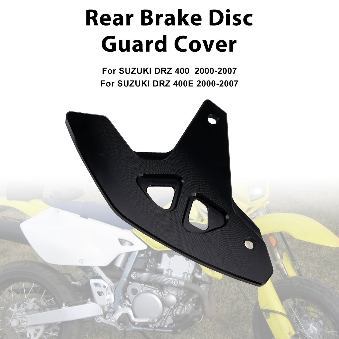 Copertura di protezione del disco freno posteriore per Suzuki DR-Z400SM 2000-2024 DRZ400/S/E