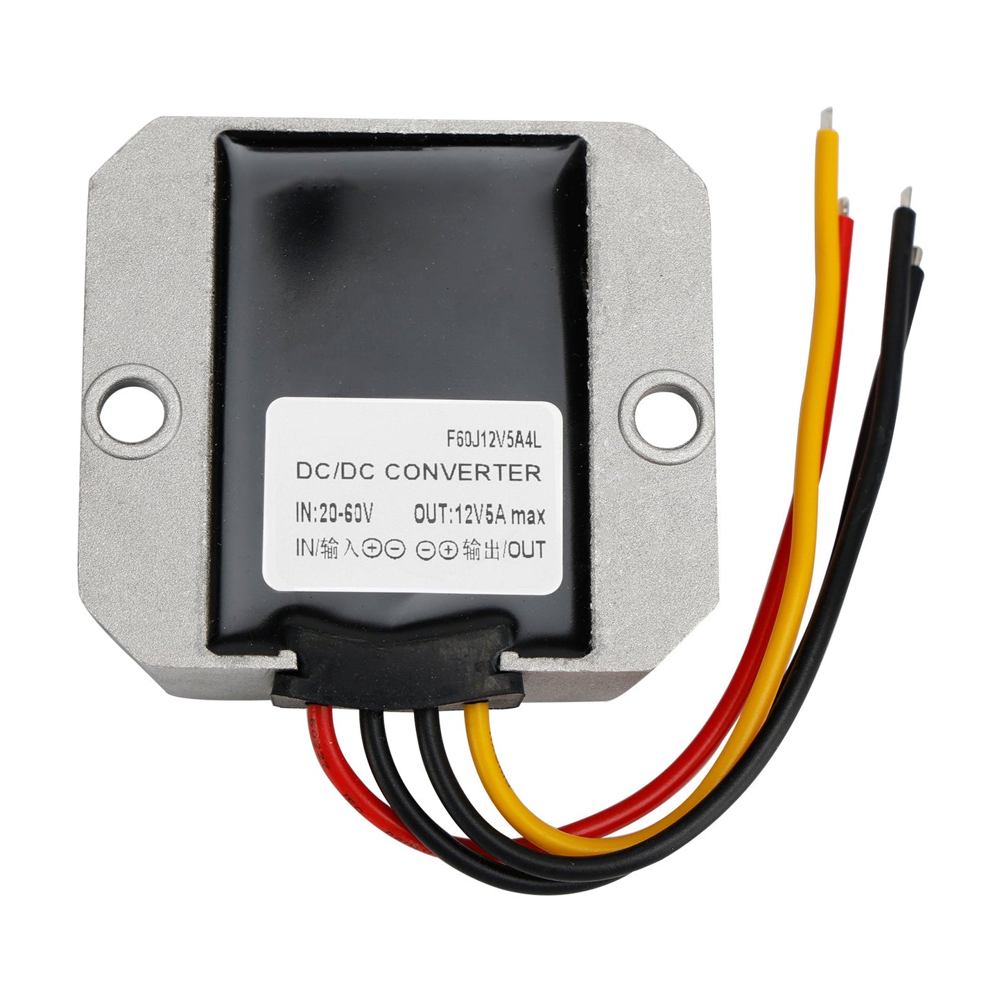 Convertitore regolatore di alimentazione step-down impermeabile DC 20-60V a 12V 5A 60W