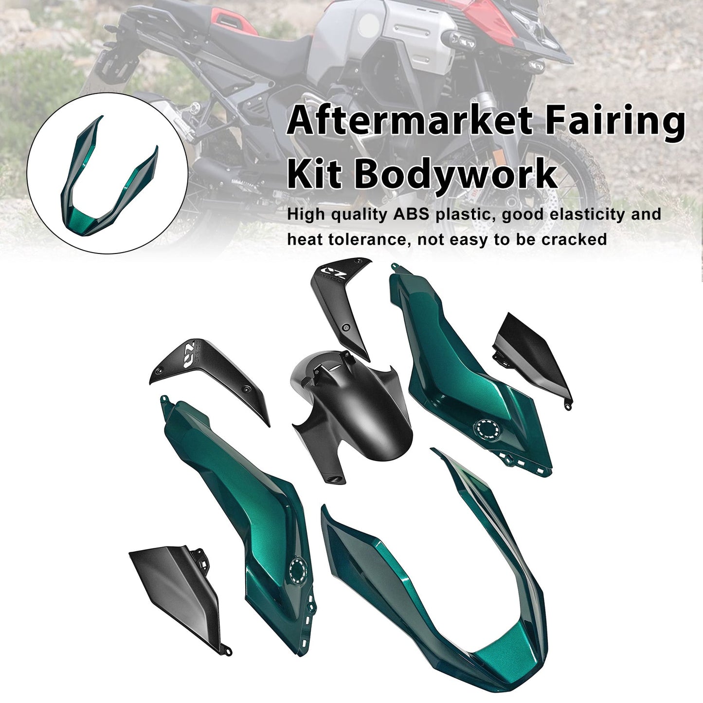 Kit carenatura in plastica ABS per iniezione per BMW R1300GS 2024-2026 04#
