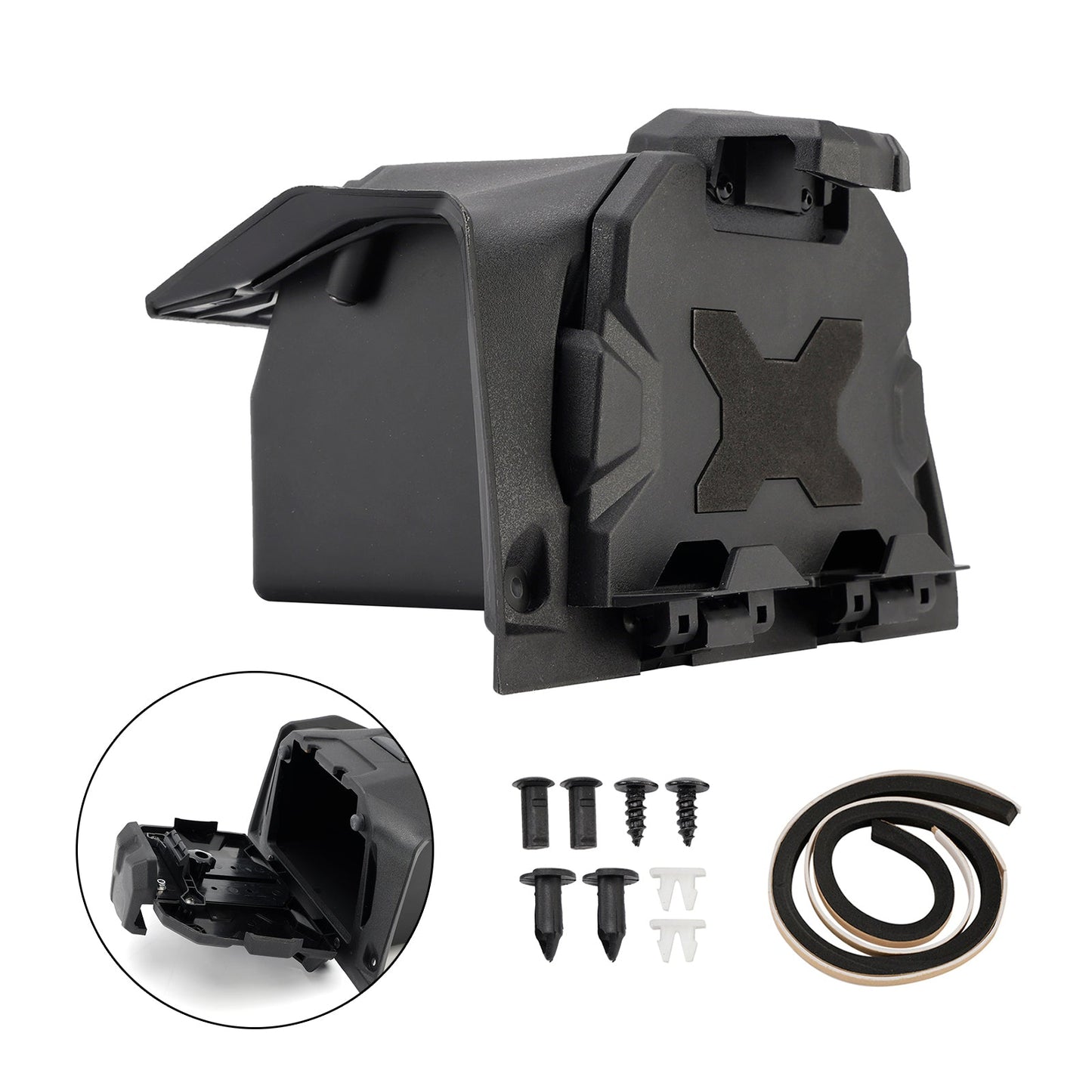 Supporto per tablet con scatola portaoggetti per Polaris Rzr XP 1000 Turbo 2019-2023 2022