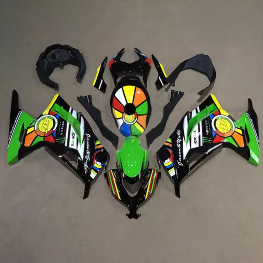 Kit carenatura iniezione in plastica ABS adatto per Kawasaki EX300 Ninja300 2013-2024