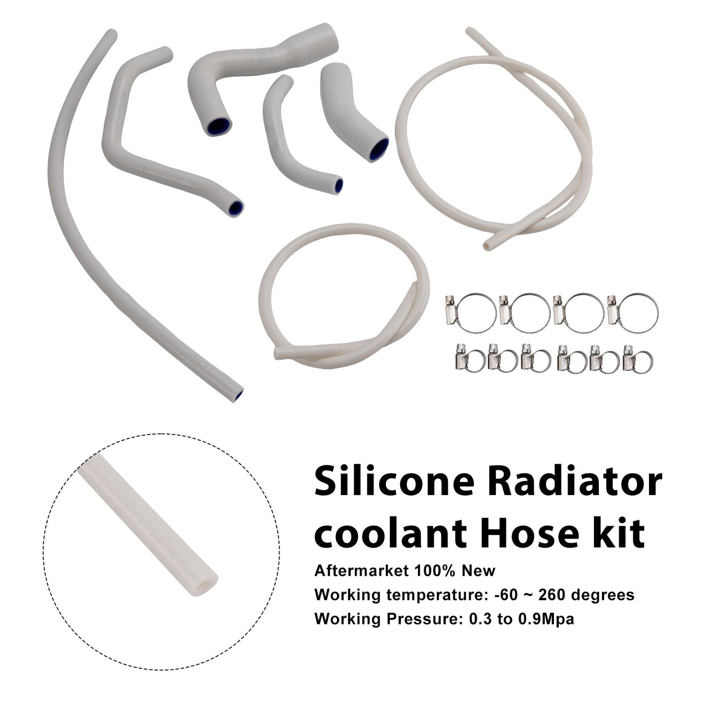 Tubo flessibile del liquido di raffreddamento del radiatore in silicone Aprilia RS 660 RS660 2021-2025