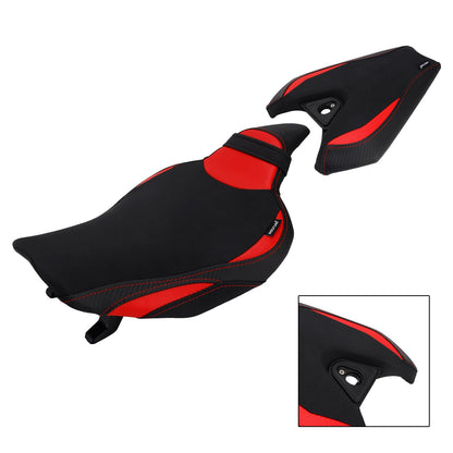 Kit cuscini passeggero anteriore e posteriore Raider per Kawasaki Z1000 2014-2025 2024, colore rosso