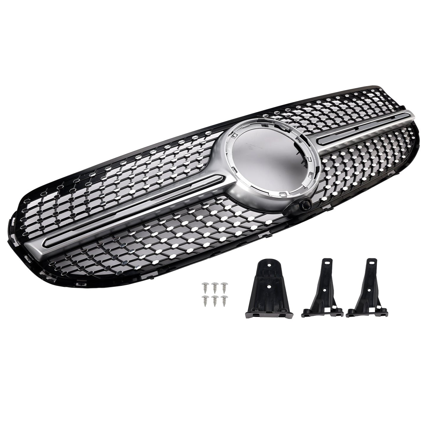 Griglia paraurti anteriore a diamante Mercedes-Benz X253 GLC250 GLC300 2020-2022