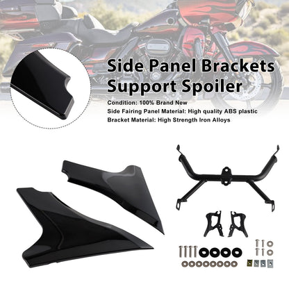 Staffe per pannello laterale supporto spoiler per CVO 121 117 Road Glide FLTRXSE 2023-2025