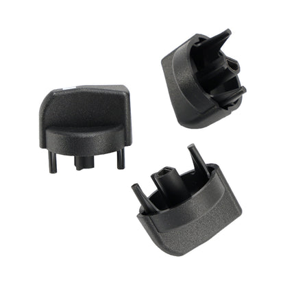 1987-2011 Peterbilt 330 335 379 387 3 pezzi Manopole di controllo del riscaldatore CA 121-0001-000