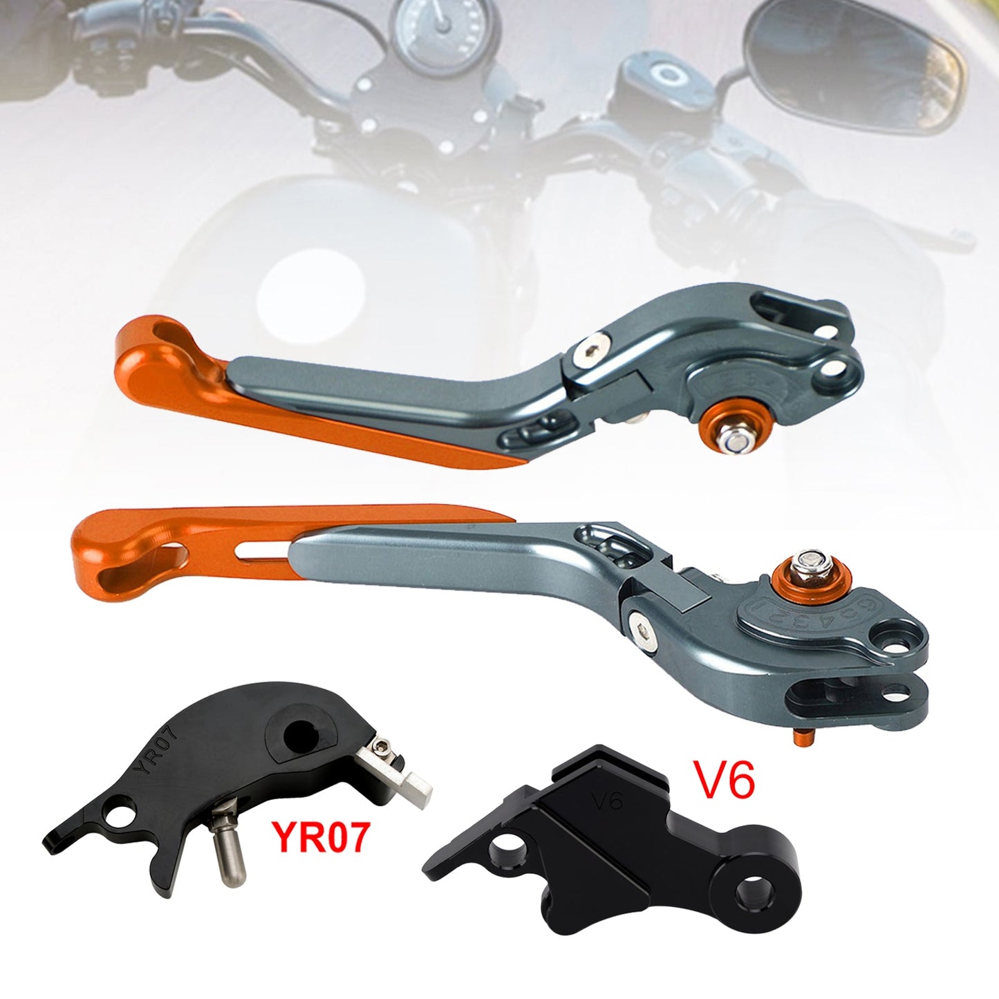 Leva freno frizione regolabile adatta per YAMAHA XSR900 XSR900GP MT-09 2024-2025