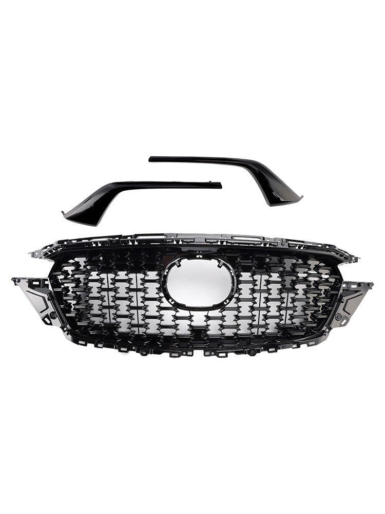 Griglia paraurti anteriore per Mazda CX-5 2022-2025 con modanatura KSD5-50719