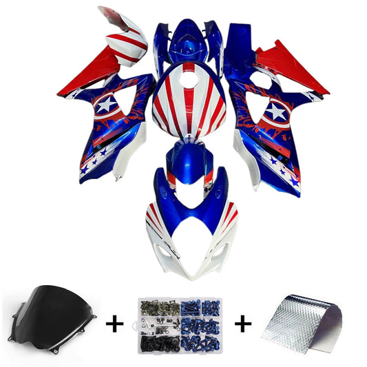 Kit carenatura iniezione plastica ABS per Suzuki GSXR1000 2007-2008 K7
